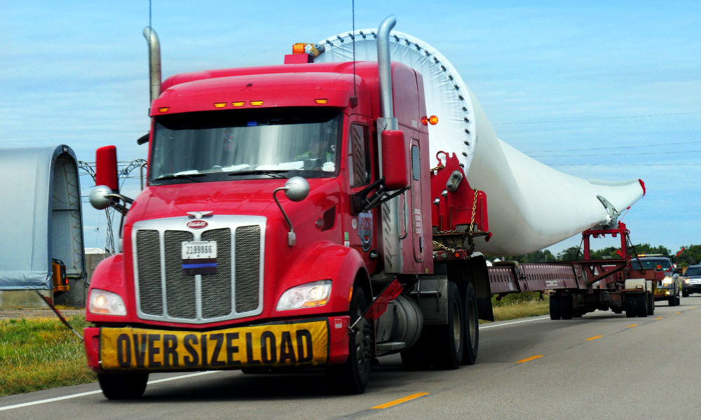 OVERSIZE - OVERWEIGHT LOAD